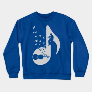 Musical note - Violin Crewneck Sweatshirt